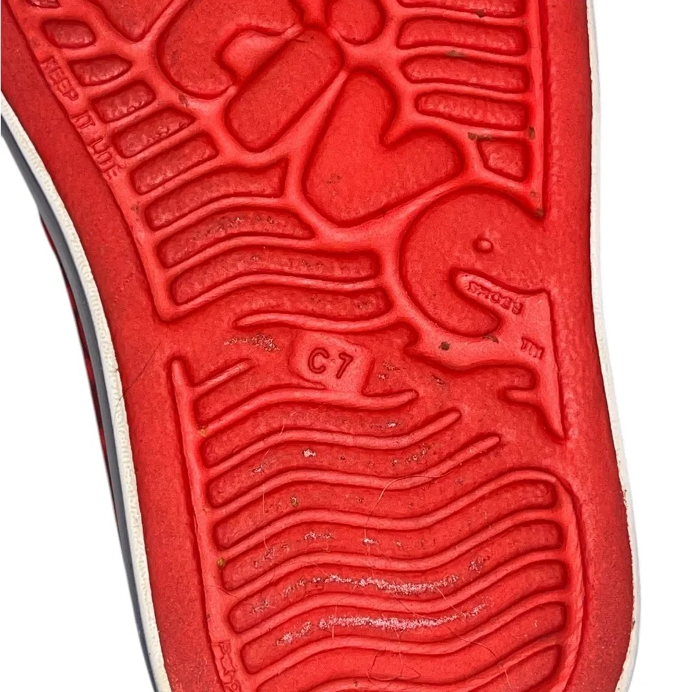 Native Jefferson Torch Red/White Shell Toe Shoe